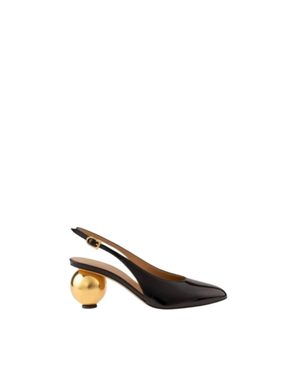 Ferragamo Spherical Heel Slingback(PLEASE REQUEST YOUR SIZE BEFORE PURCHASING)